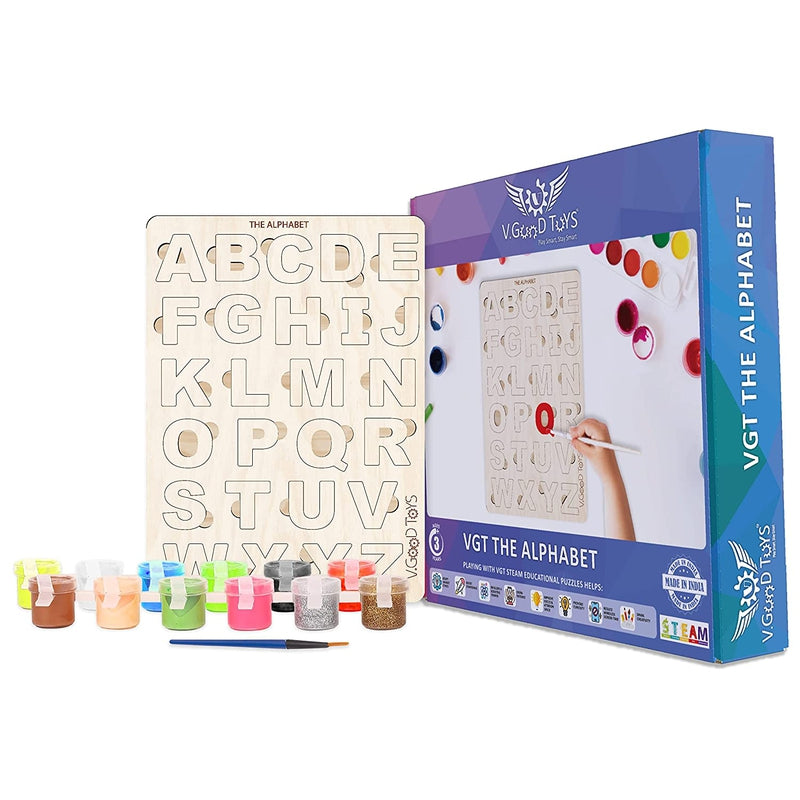 Alphabet Wooden Puzzle Set