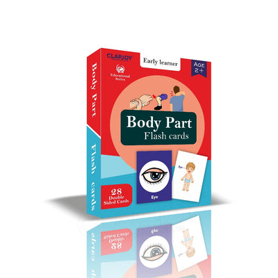 Body Parts Double Sided Flash Cards