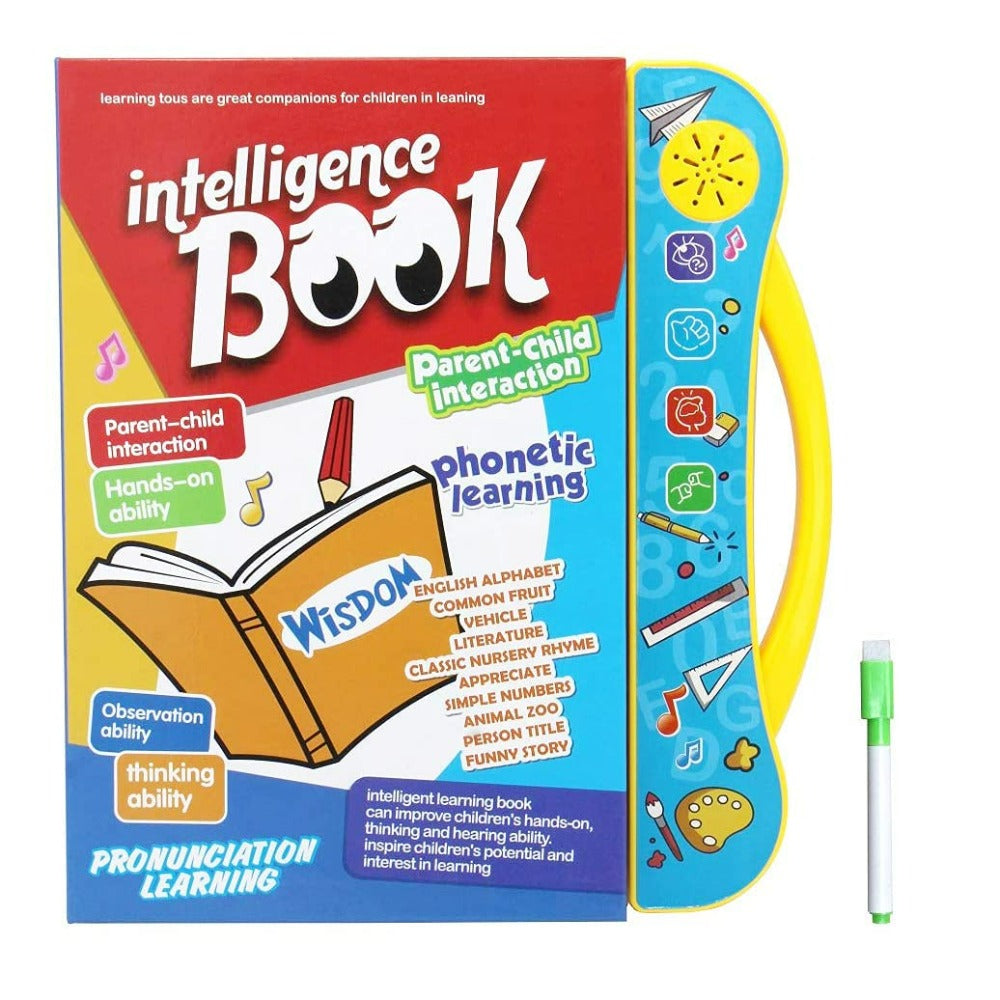 Educational  & Learning Study Book for Toddlers Kids 3+ Years - Intelligence Book