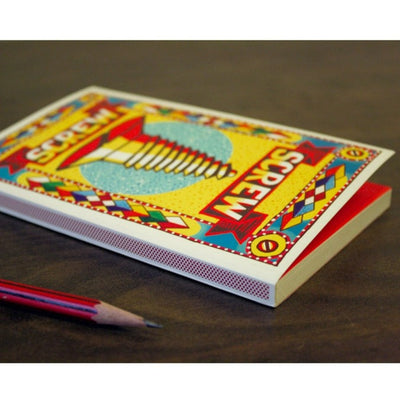 Match Book Notebook - Screw