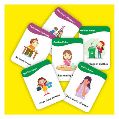 Good Habits  Double Sided Flash Cards