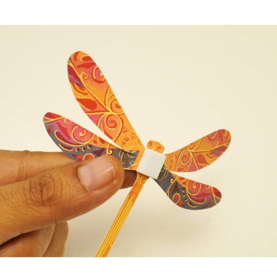 Paper Dragonflies for Wall Decoration: Set of 24