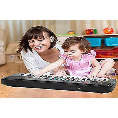 37 Key Electronic Piano Keyboard for Kids Multi-Function Portable Mini Keyboard with Microphone Musical Pianos Toys  for Boys & Girls - 37 Key