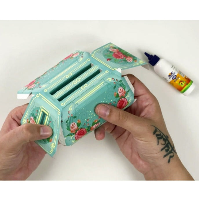 Mini Toaster Desk Calendar 2023 - DIY Paper Craft Kit