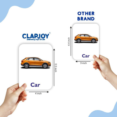 Vehicles Double Sided Flash Cards