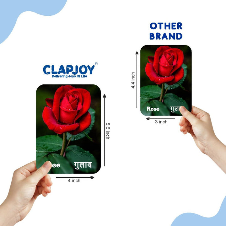 Flowers Double Sided Flash Cards