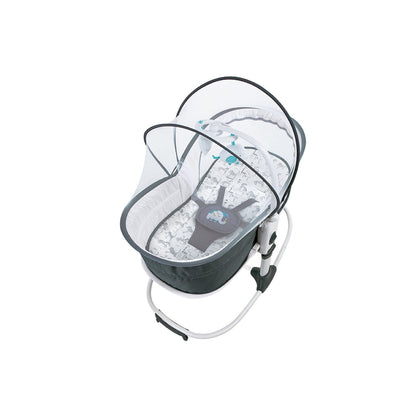 6 in 1 multi-function Rocker & Bassinet - Teal (COD Not Available)