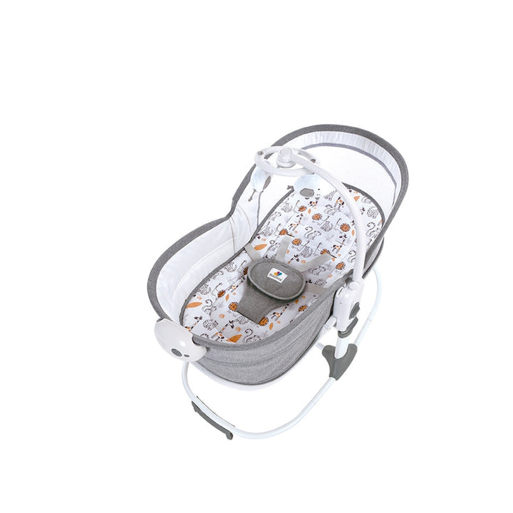 6 in 1 multi-function Rocker & Bassinet - Grey (COD Not Available)