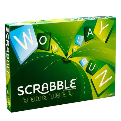 Original Scrabble Board Game By Mattel