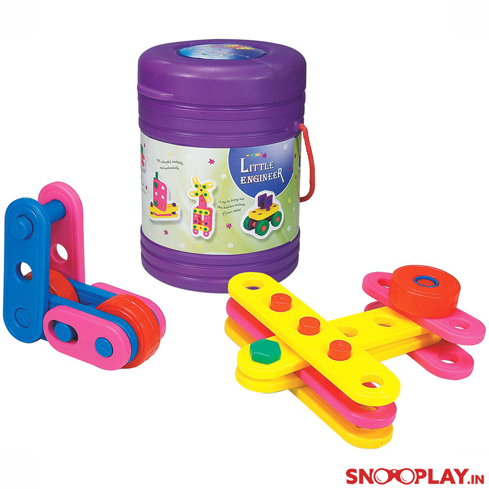 Little Engineer Building Blocks Bucket