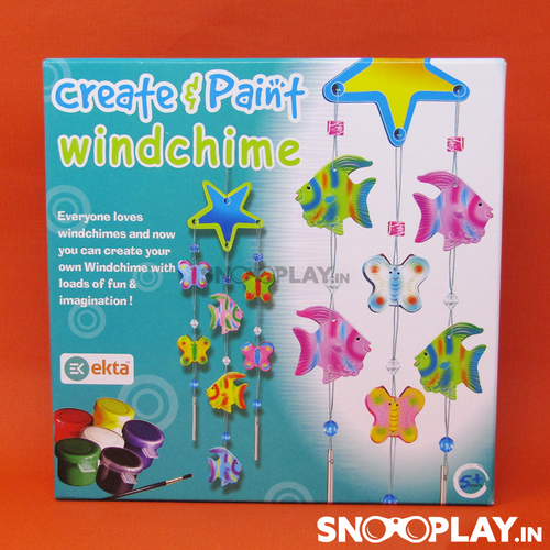 Ekta Create and Paint Windchime DIY Craft Kit