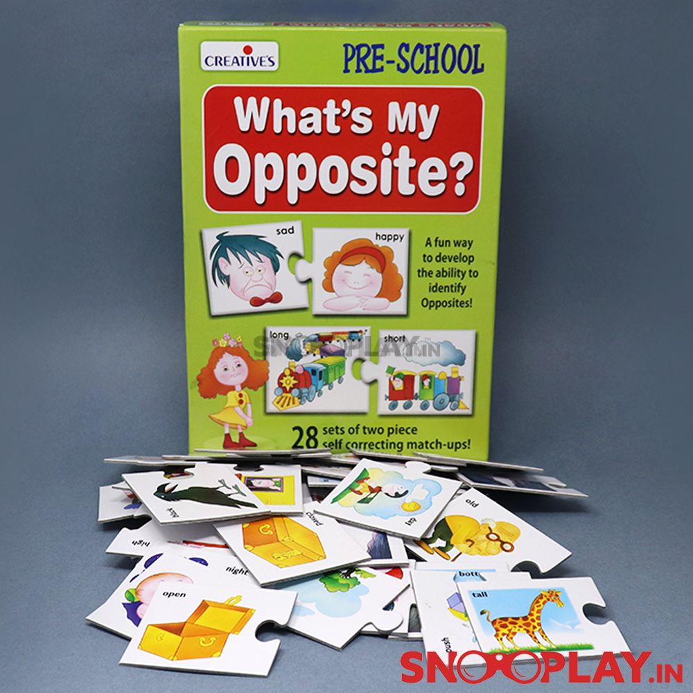 Buy What's my Opposite Puzzle (Learn Opposites with 28 Sets Jigsaw ...