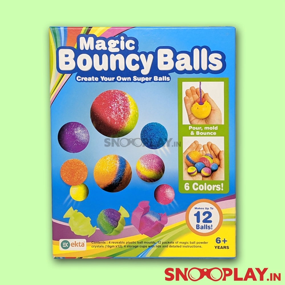 Magic Bouncy Balls (Create Your Own Super Balls) DIY Toy For Kids