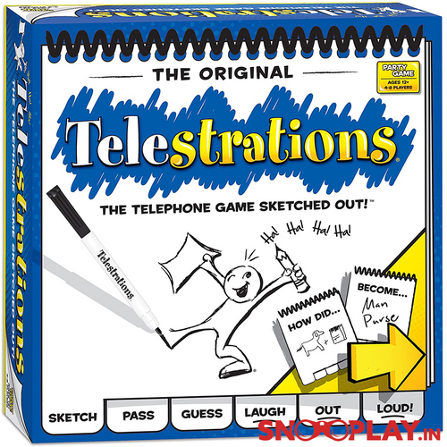 The Original Telestrations - Fun Party Game (Grown Ups)