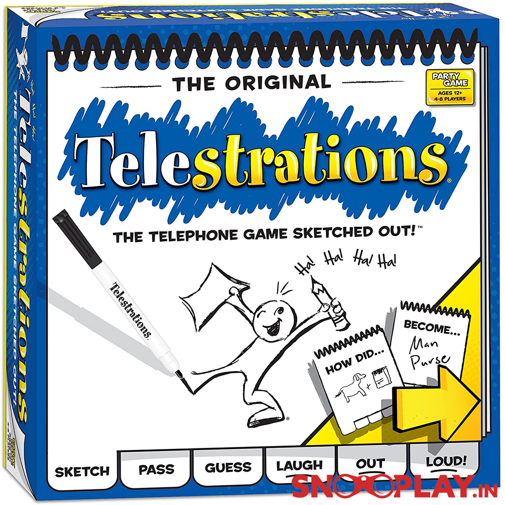 The Original Telestrations - Fun Party Game