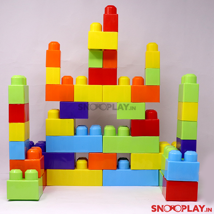 Big Builder Set 4 Building Blocks - 48 Pieces (1.5-4 Years)