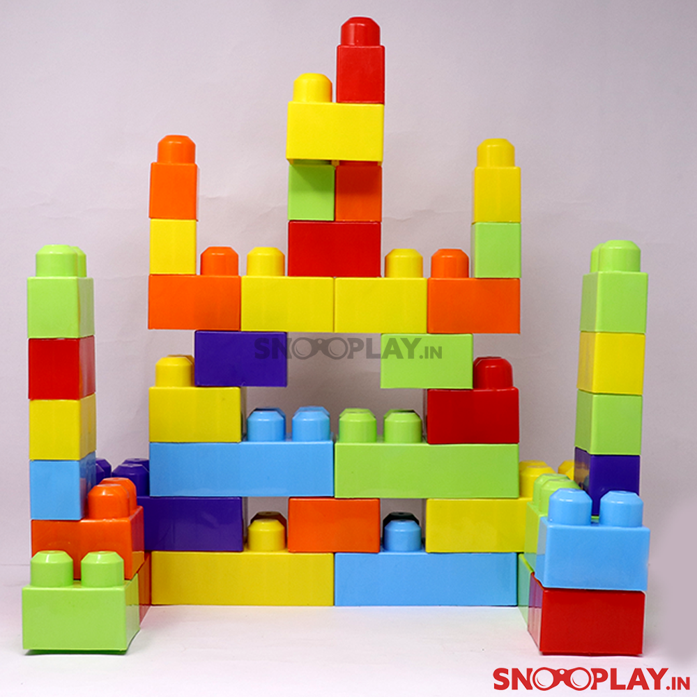 Big Builder Set 4 Big Blocks For Kids- (48 Pieces)