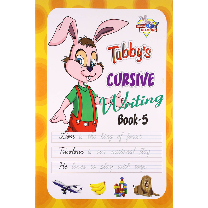 Tubbys Cursive Writing Book 5 in English