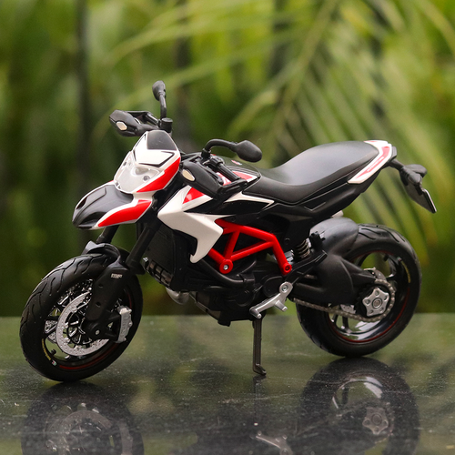 Maisto Original and Licensed Ducati Hypermotard SP Diecast Bike Scale Model (1:12 Scale)