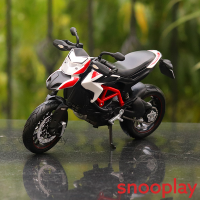 100% Original and Licensed Ducati Hypermotard SP Diecast Bike Scale Model (1:12 Scale)