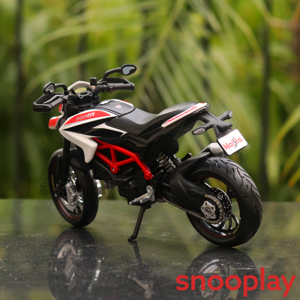 Maisto Original and Licensed Ducati Hypermotard SP Diecast Bike Scale Model (1:12 Scale)