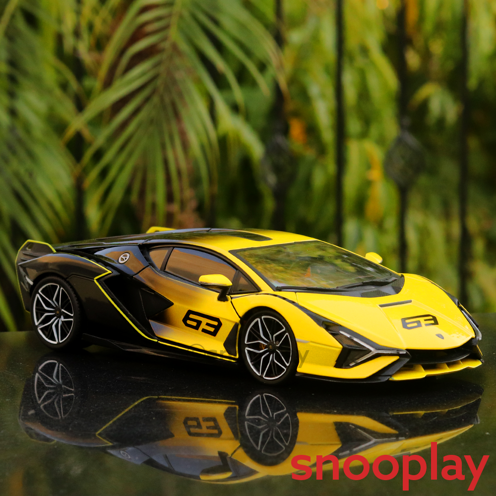 100% Original and Licensed Diecast 1:18 Lamborghini Sian FKP 37