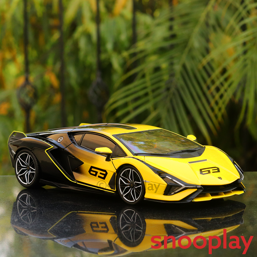 100% Original and Licensed Diecast 1:18 Lamborghini Sian FKP 37