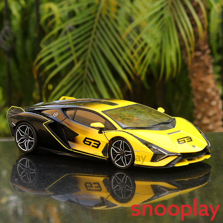 100% Original and Licensed Diecast 1:18 Lamborghini Sian FKP 37