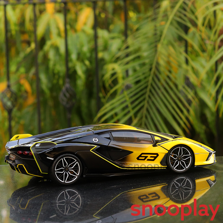 100% Original and Licensed Diecast 1:18 Lamborghini Sian FKP 37