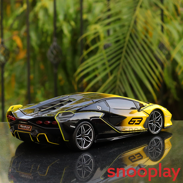 100% Original and Licensed Diecast 1:18 Lamborghini Sian FKP 37