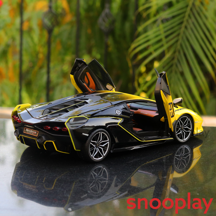 100% Original and Licensed Diecast 1:18 Lamborghini Sian FKP 37