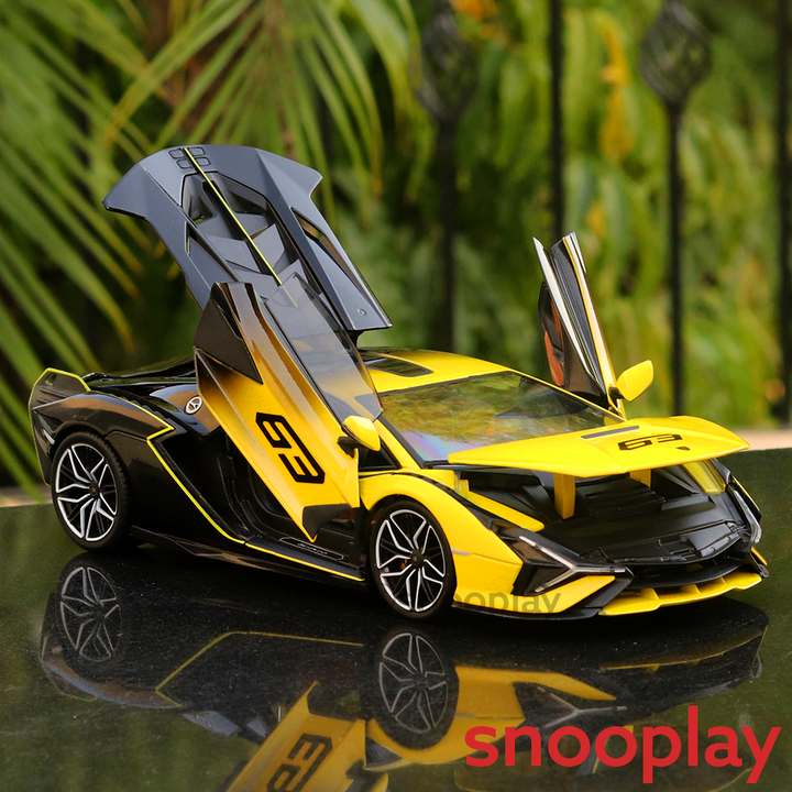 100% Original and Licensed Diecast 1:18 Lamborghini Sian FKP 37