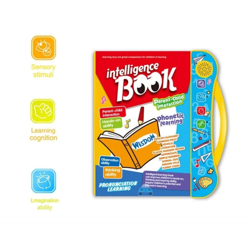 Electronic Learning Sound Musical Activity Reading Study Book Early Phonetic Device for Children