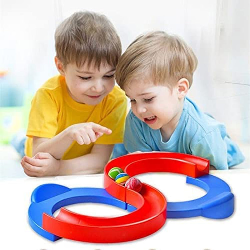 Creative Track Toy with 2 Bouncing Balls for Kids