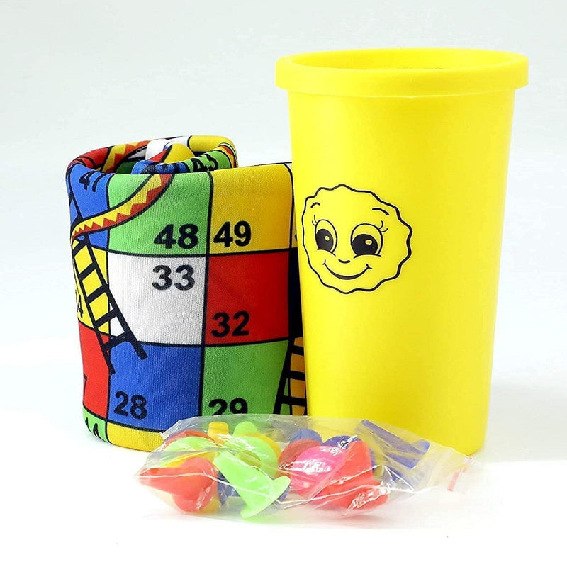 Foldable 2 in 1 Snakes & Ladders and Ludo Play Mat (4 Years till Grown Ups)