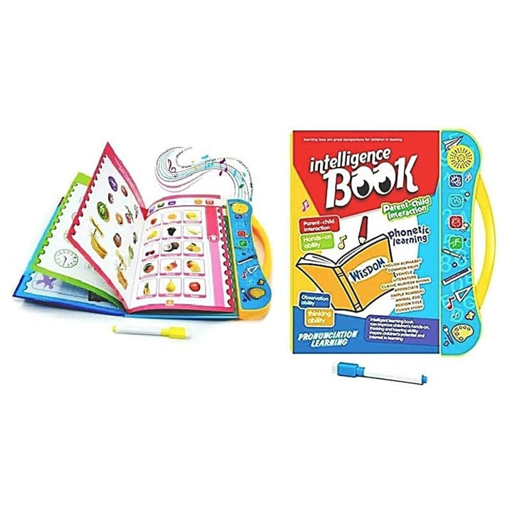 Electronic Learning Sound Musical Activity Reading Study Book Early Phonetic Device for Children