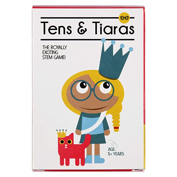 Tens & Tiaras Educational Card Game for Kids