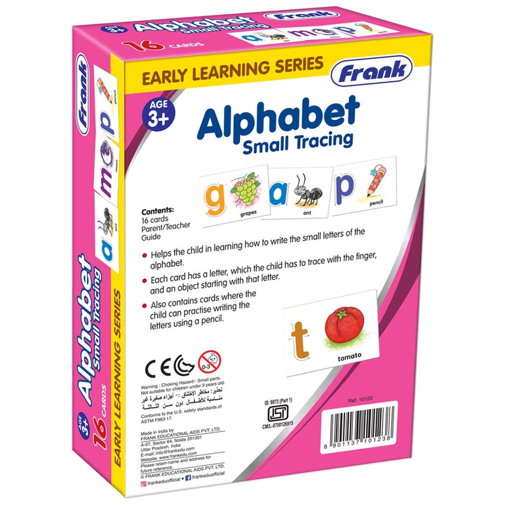 Alphabet Small Tracing Early Learning Activity