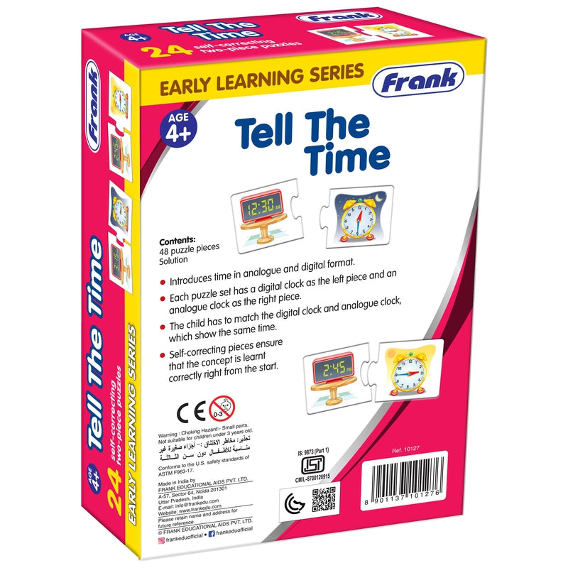 Tell the Time Early Learning Puzzle