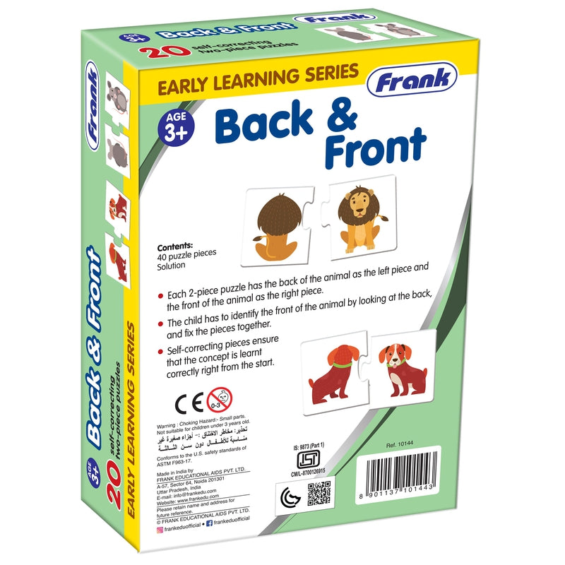 Back & Front Early Learning Puzzle