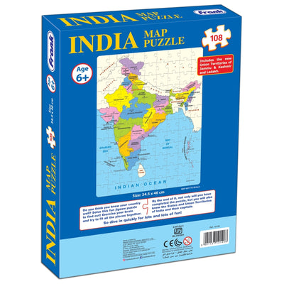 India Map Early Learning Puzzle