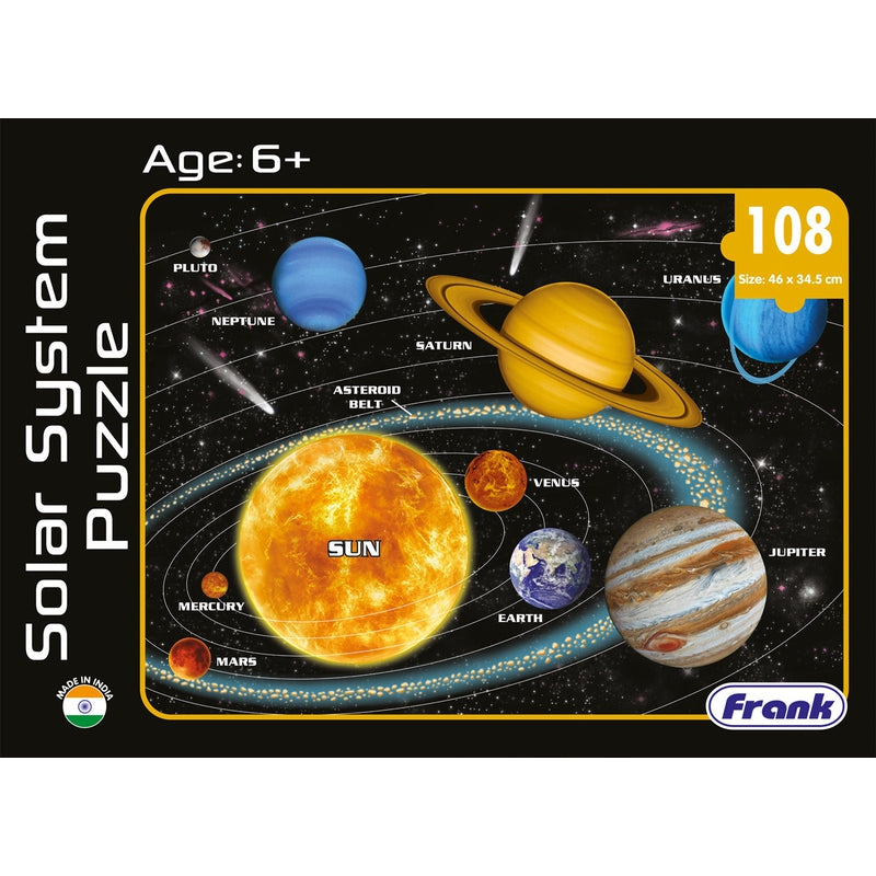 Solar System Early Learning Puzzle