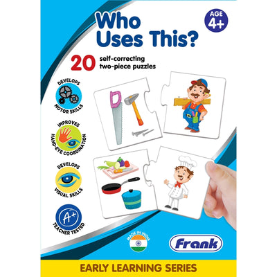 Who Uses This? Early Learning Puzzle