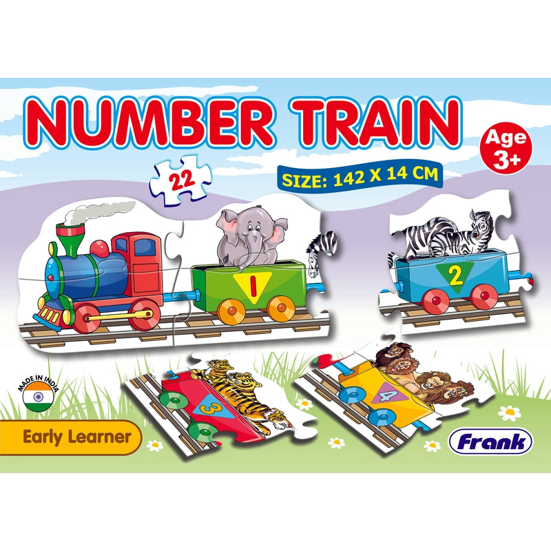 Number Train Early Learning Puzzle