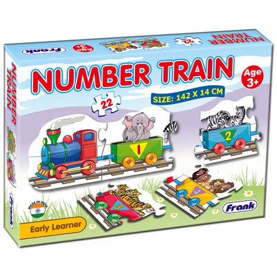 Number Train Early Learning Puzzle