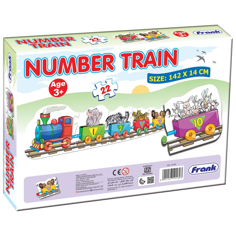 Number Train Early Learning Puzzle