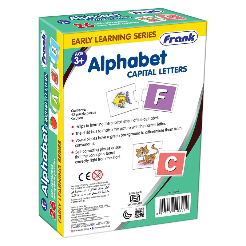 Alphabet Capital Early Learning Puzzle