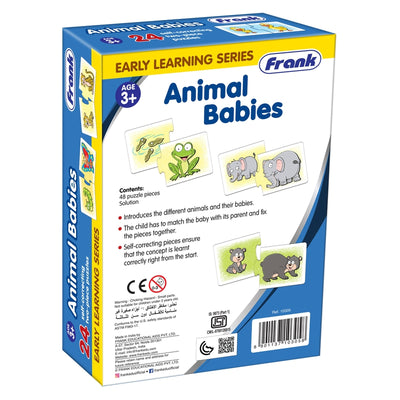 Animal Babies Early Learning Puzzle