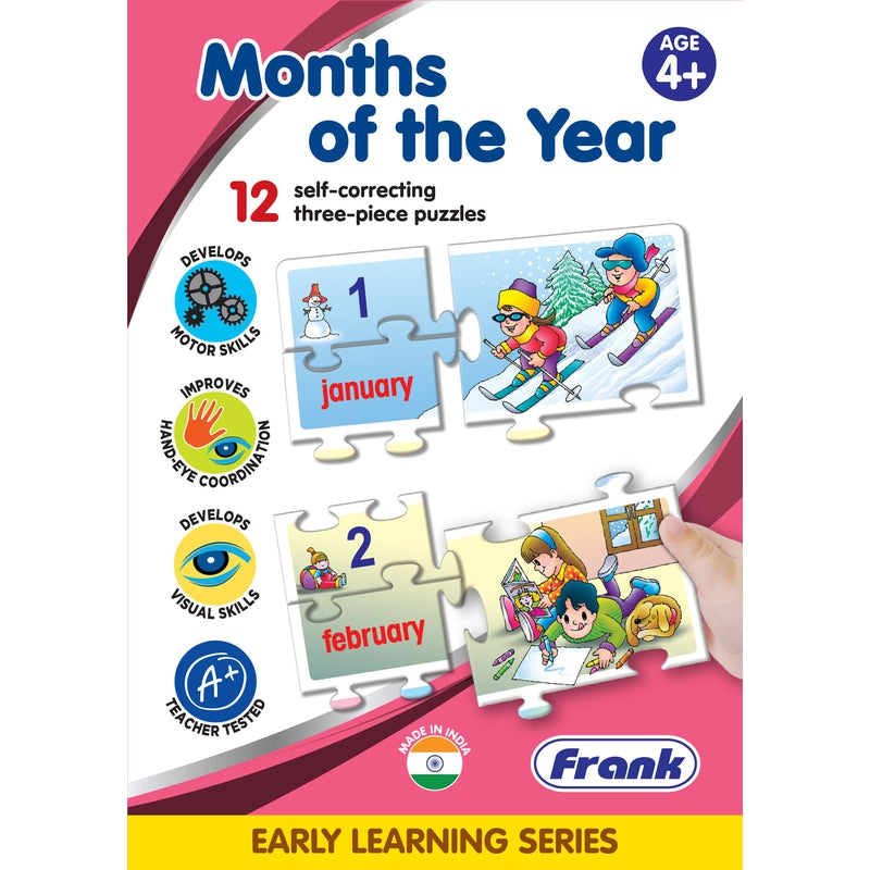 Months of the Year Early Learning Puzzle