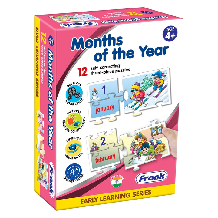 Months of the Year Early Learning Puzzle